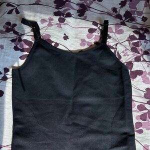 NWOT Black Shapermint Scoop Neck Cami MEDIUM